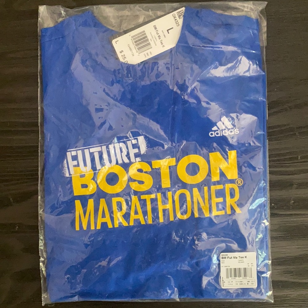NWT Future Boston Marathoner Adidas T
